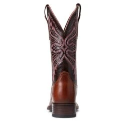Ariat Women's Edgewood Dark Luggage Boots -Western Jeans Store 10040350 heel