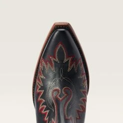 Ariat Black And Red Chimayo Dixon Boots -Western Jeans Store 10042580 toe warm