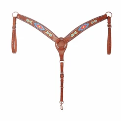 Oxbow Hand-Painted Southwest Style Breast Collar