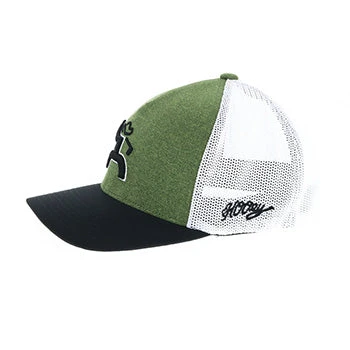 Hooey Green And White Golfer Cap 2 Hooey Green And White Golfer Cap - Image 2