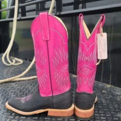 Anderson Bean Black/Pink Oiled Shark Boots 7 Anderson Bean Black/Pink Oiled Shark Boots -Western Jeans Store 20220523 144009