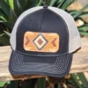 McIntire Saddlery Black & Tan Aztec Cap