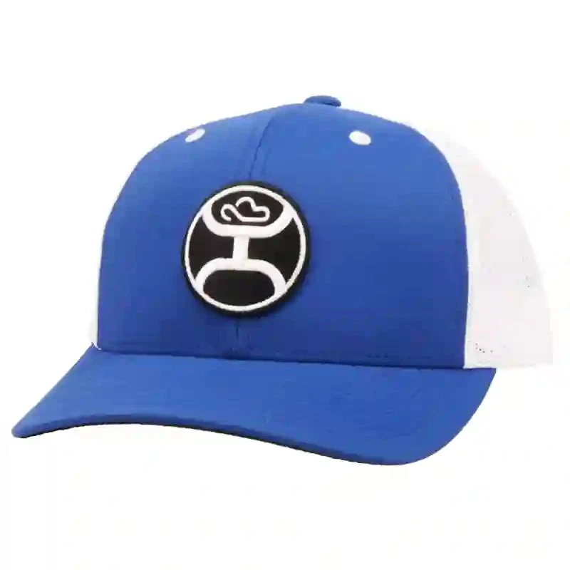 Hooey Blue/White Primo Cap-Classic Hooey Black/White Patch 1 Hooey Blue/White Primo Cap-Classic Hooey Black/White Patch