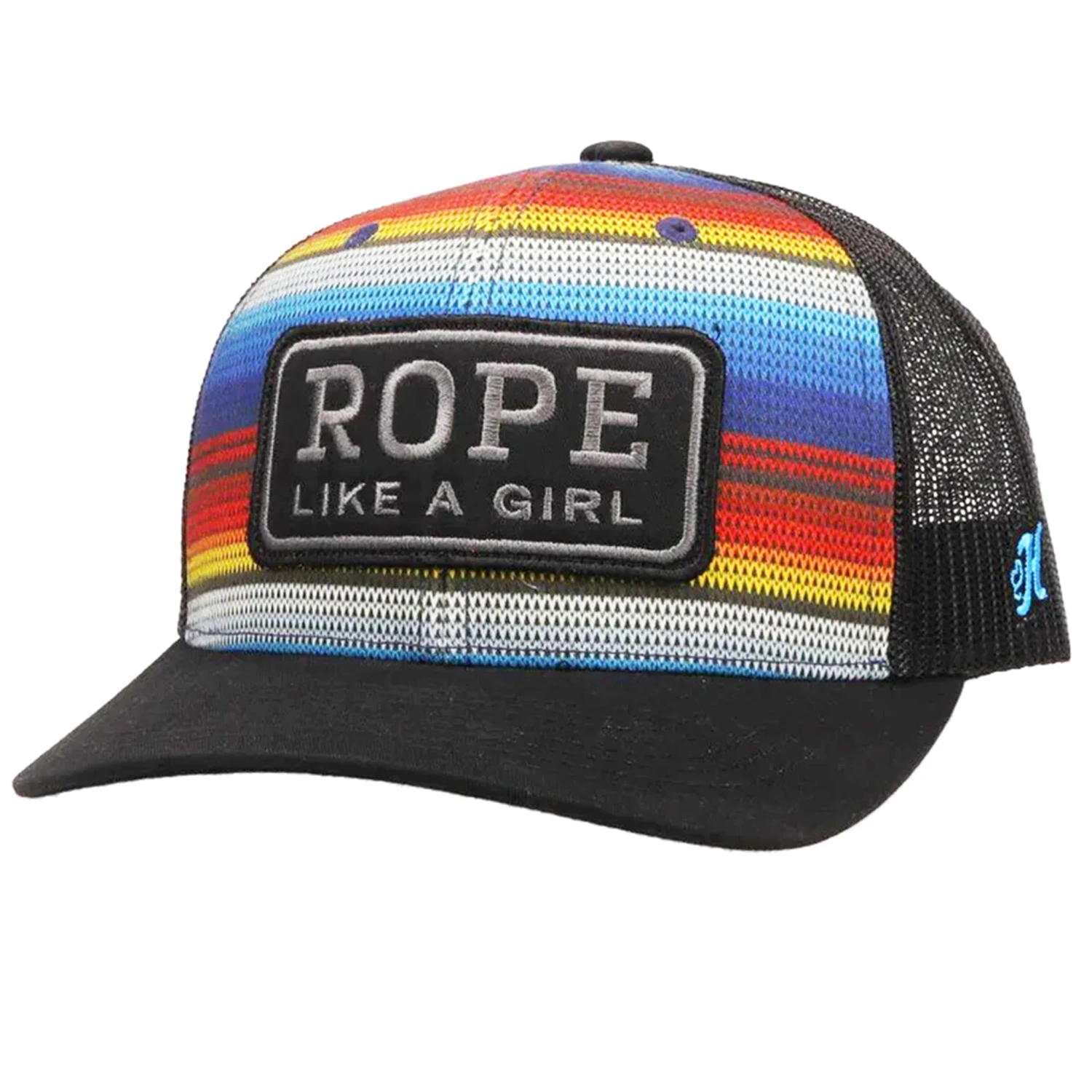 Hooey Rope Like A Girl Cap-Multi 1 Hooey Rope Like A Girl Cap-Multi