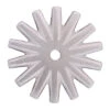 Stainless Steel Brushed 14 Point Rowel