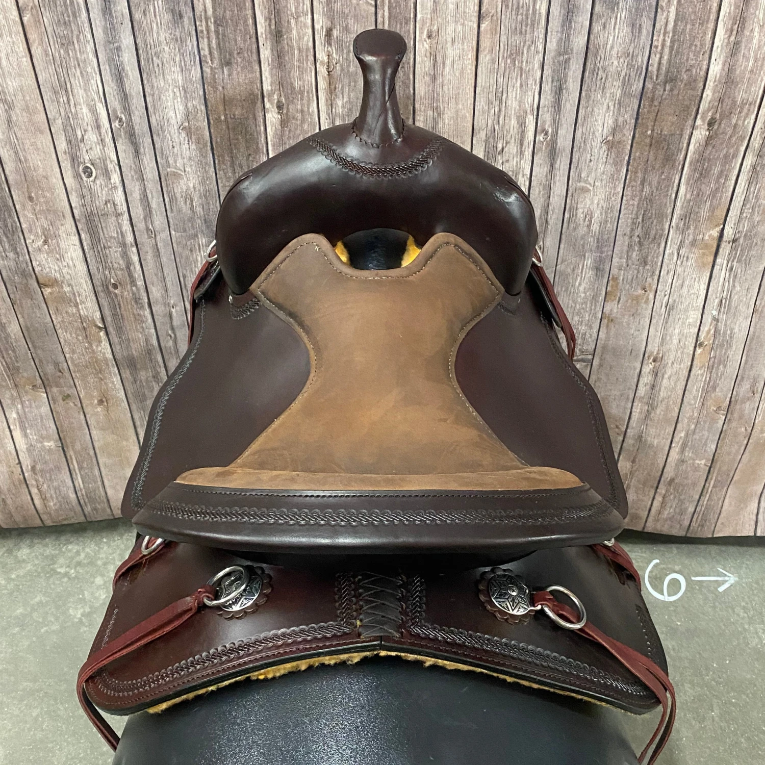 Circle Y 16 Inch Cold Springs Trail Saddle 5 Circle Y 16 Inch Cold Springs Trail Saddle - Image 5