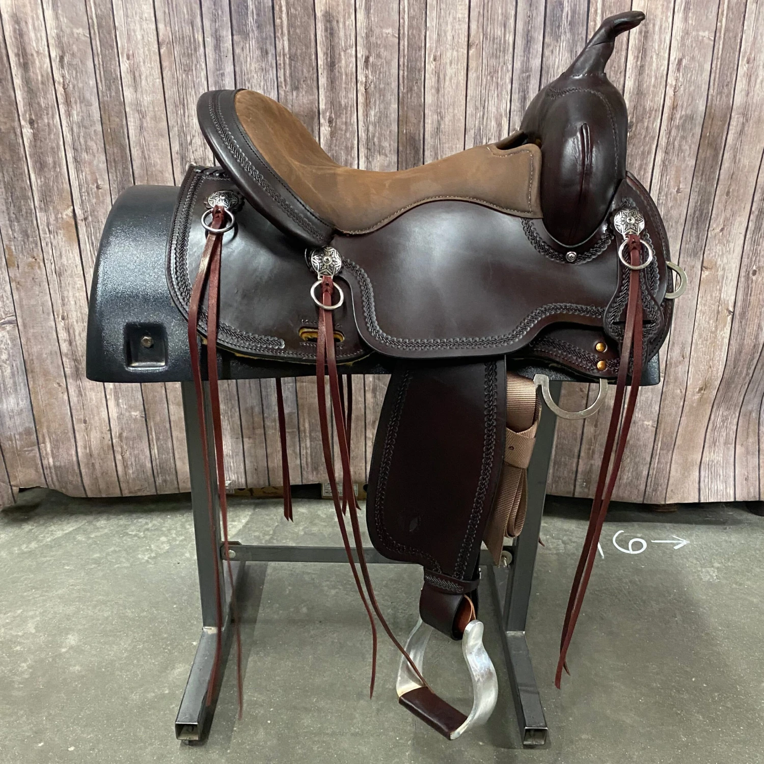 Circle Y 16 Inch Cold Springs Trail Saddle 2 Circle Y 16 Inch Cold Springs Trail Saddle - Image 2