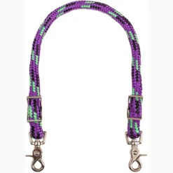 Mustang Purple Black And Lime Wither Strap