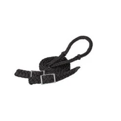 Weaver Leather Black Braided Barrel Reins