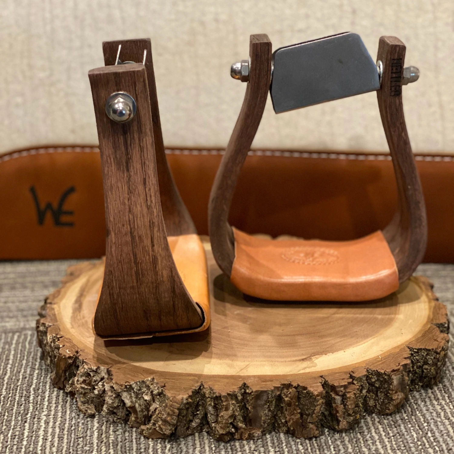 Nettles Stirrups 3" Duke W/Leveler 1 Nettles Stirrups 3" Duke W/Leveler