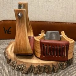 Nettles Stirrups 3" Flatbottom Varnish With Leveler 5 Nettles Stirrups 3" Flatbottom Varnish With Leveler -Western Jeans Store 3 FV L1copy