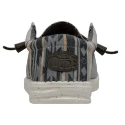 Heydude Hey Dude Men's Wally Eco Funk Stone 16 Heydude Hey Dude Men's Wally Eco Funk Stone -Western Jeans Store 40006 270 WALLYFUNK STONE LEFTBACK