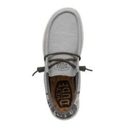 Heydude Hey Dude Men's Wally Eco Funk Stone 14 Heydude Hey Dude Men's Wally Eco Funk Stone -Western Jeans Store 40006 270 WALLYFUNK STONE LEFTTOP