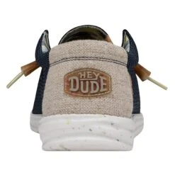 Heydude Hey Dude Men's Wally Eco Sox Orion Blue -Western Jeans Store 40008 4MT WALLYSTRETCH ORIONBLUE RIGHTBACK