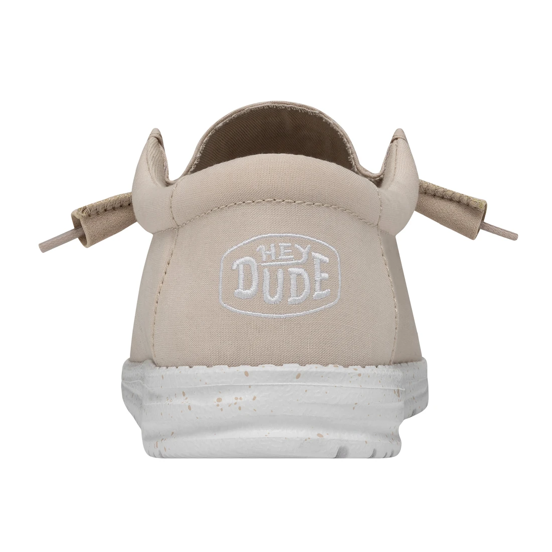 Heydude Hey Dude Men's Wally Slub Canvas Natural 2 Heydude Hey Dude Men's Wally Slub Canvas Natural - Image 2