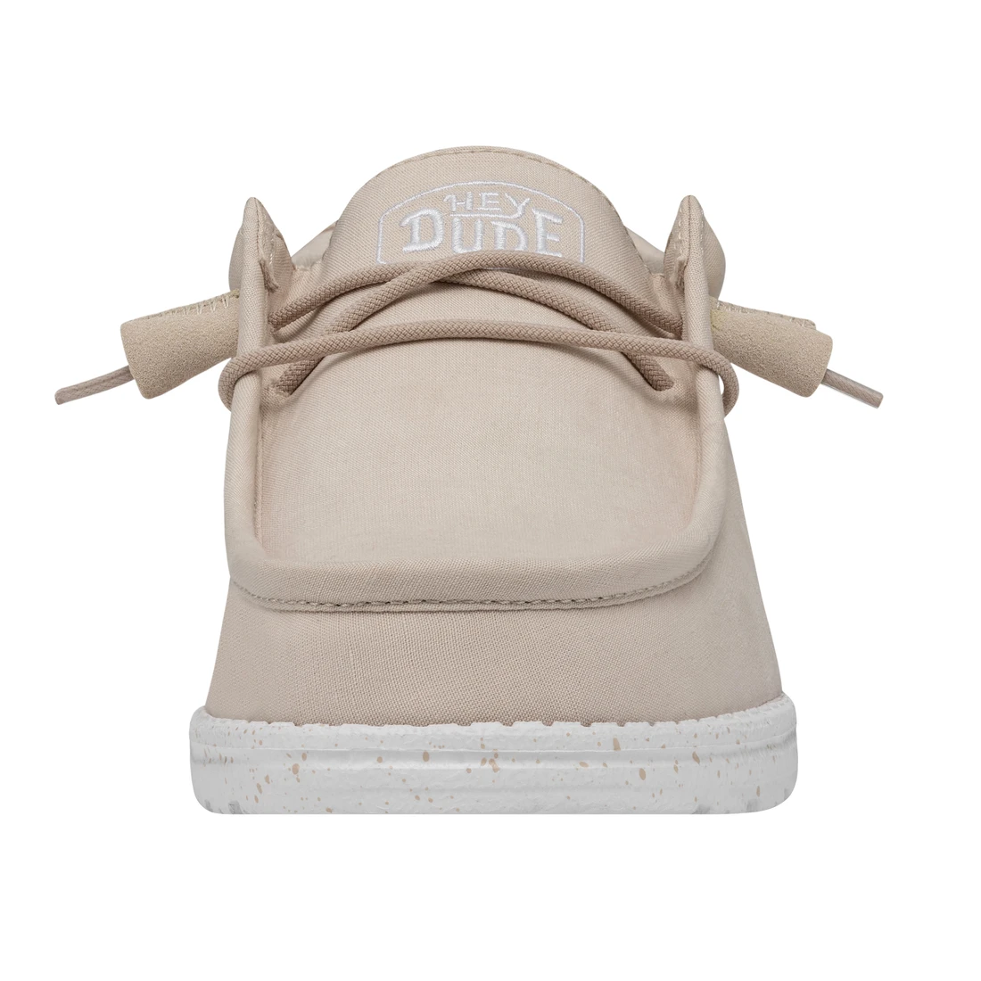 Heydude Hey Dude Men's Wally Slub Canvas Natural 3 Heydude Hey Dude Men's Wally Slub Canvas Natural - Image 3