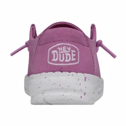 Heydude Hey Dude Wendy Toddler Slub Violet -Western Jeans Store 40144 508 WENDYTODDLERSLUBCANVAS VIOLET RIGHTBACK