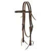 Weaver Leather Turquoise Cross Browband Headstall