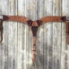 HR Natural Swirl Tooled 3 3/4" Breast Collar