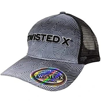 Twisted X Black Hypnotic Wave Cap 1 Twisted X Black Hypnotic Wave Cap