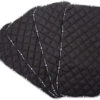 Classic Equine Black Quilted Standing Wrap 4pk