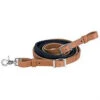 Weaver Leather Black Rubber Grip Barrel Reins