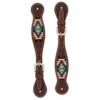 Weaver Leather Weaver Brown Aztec Lady Spur Straps