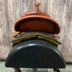 Fabtron Cordura Trail Saddle With Black Seat And Round Skirt, 15 Inch Seat -Western Jeans Store 7102 2
