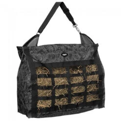 Tough 1 Black Tooled Heavy Nylon Hay Bag