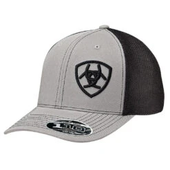 Grey/Black Ariat Logo Cap