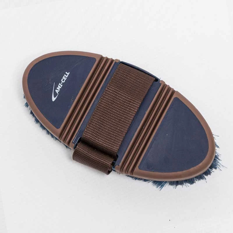 Partrade Two Tone Flexible Body Brush - Navy/Chocolate 1 Partrade Two Tone Flexible Body Brush - Navy/Chocolate