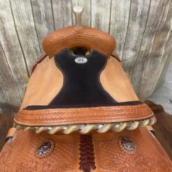 HR Saddlery 16 Inch Barrel Saddle -Western Jeans Store BackSeat 58620c0d 1f3f 490d 977f e2d49dbb4628