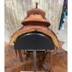 HR Saddlery 15.5 Inch Basic Ranch Cutter Saddle -Western Jeans Store Back bcf8c7e1 423f 42ee bf30 2ad8c6b21771