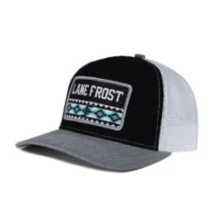 Warrior Lane Frost Cap -Western Jeans Store Black White Aztec Print Patch Warrior S 1 56475.1599081198