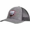 Classic Equine Grey And Black Mesh Cap With Rubber Patch