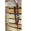 Cowperson Tack 1" Split Ear Headstall With Square Etched Buckle