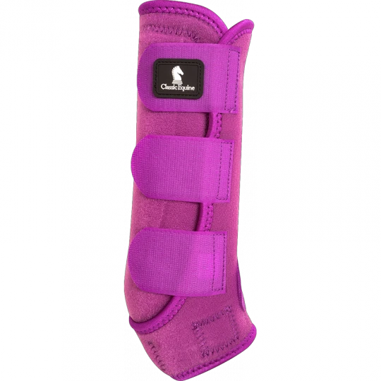 Classic Equine Plum ClassicFit Hind Boots 3 Classic Equine Plum ClassicFit Hind Boots - Image 3