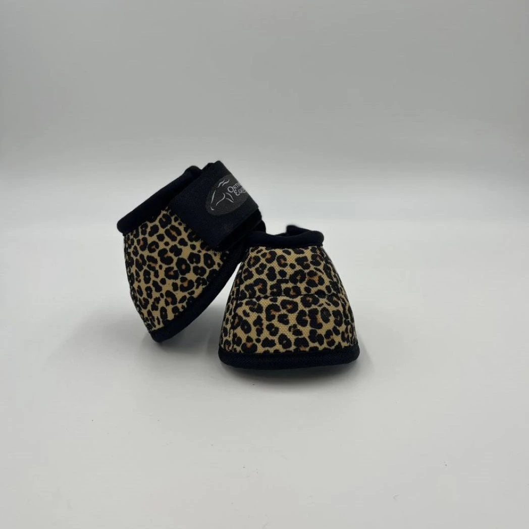 Ortho Equine Cheetah Bell Boot 1 Ortho Equine Cheetah Bell Boot