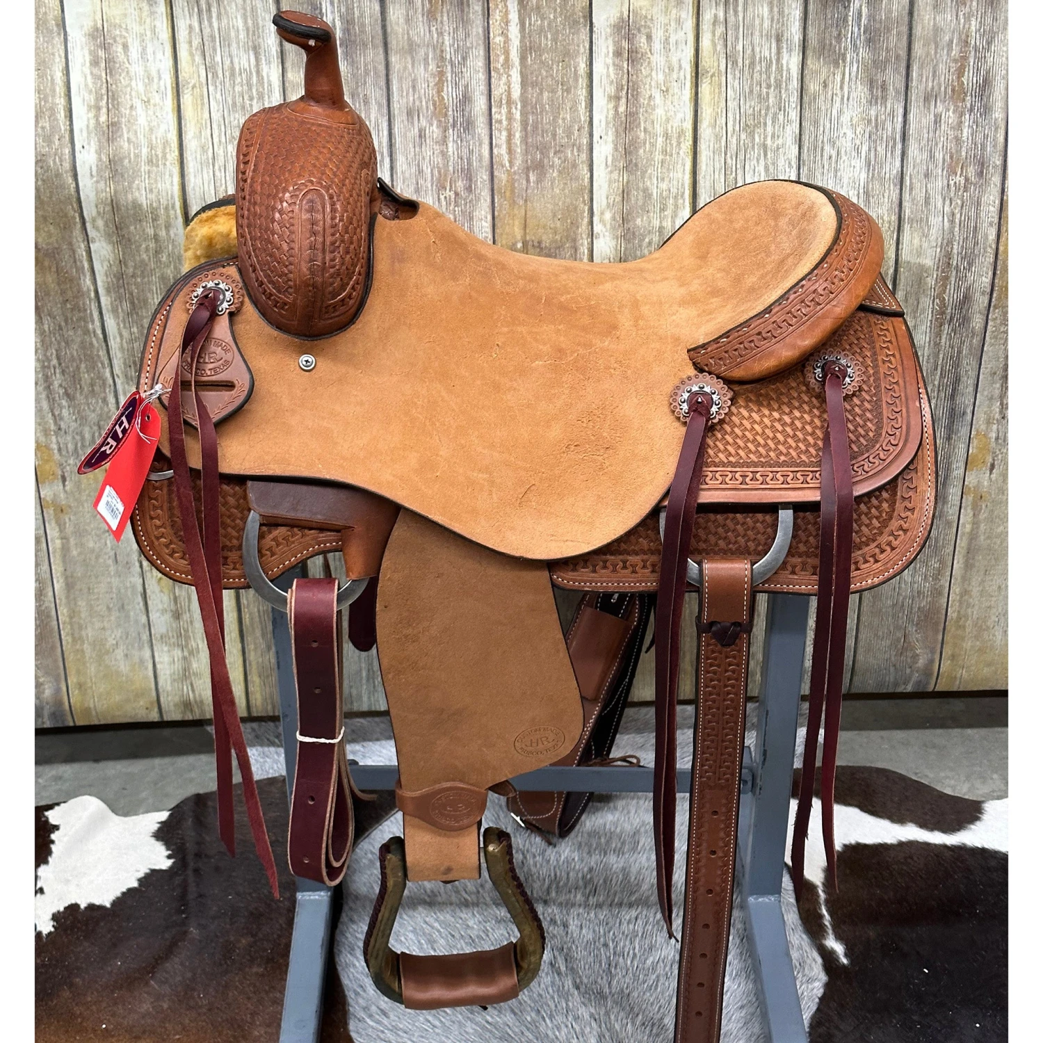 HR Saddlery 17 Inch Ranch Cutter Saddle 1 HR Saddlery 17 Inch Ranch Cutter Saddle