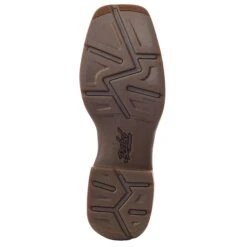 Durango Men's Rebel Tan & Brown Square Toe Boots -Western Jeans Store DB4442 outsole