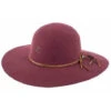 Charlie 1 Horse Free Spirit Burgundy Felt