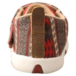 Twisted X Red And Brown Aztec Infant Moccasins 10 Twisted X Red And Brown Aztec Infant Moccasins -Western Jeans Store IHYC001 6