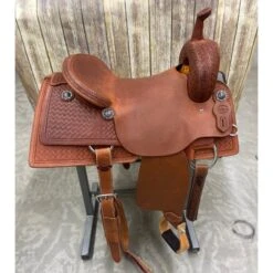 HR Saddlery 16.5 Inch Signature Cutting Saddle -Western Jeans Store IMG 8571