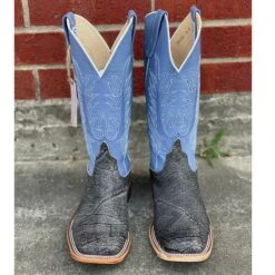 Anderson Bean Grey Cape Buffalo Boots -Western Jeans Store IMG 1532