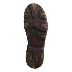 Twisted X Men's Diamond 2 Tone Patch Moc -Western Jeans Store MDM0048 3