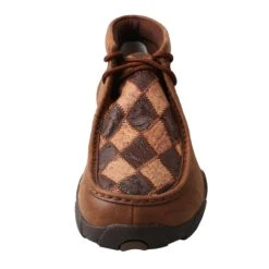 Twisted X Men's Diamond 2 Tone Patch Moc -Western Jeans Store MDM0048 5