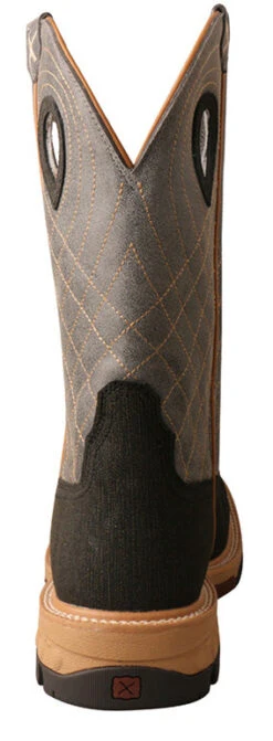 Twisted X Men's Charcoal Grey Alloy Toe Work Boot -Western Jeans Store MXBA002.06