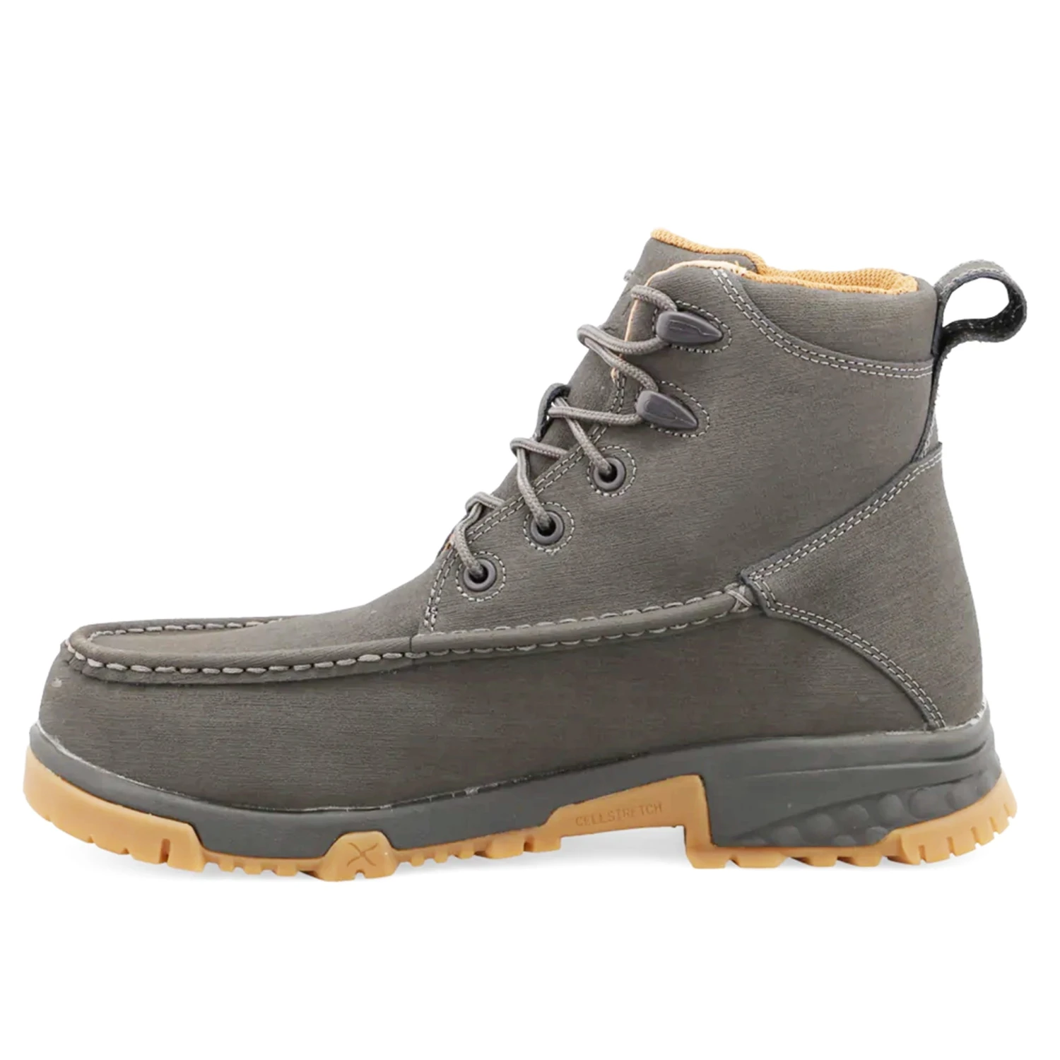 Twisted X Men's Grey 6" Composite Toe Lacer Workboot 4 Twisted X Men's Grey 6" Composite Toe Lacer Workboot - Image 4