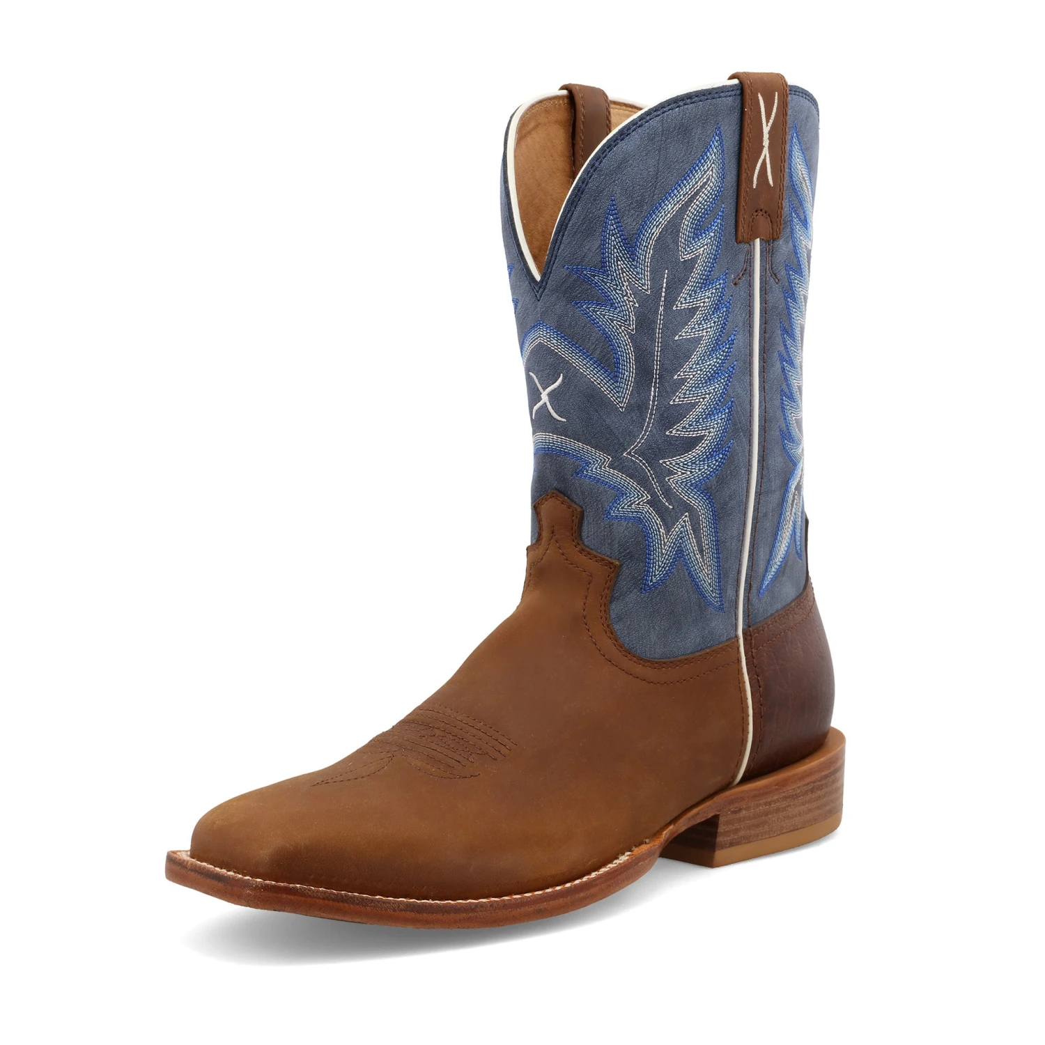 Twisted X Brown And Blue Tech X Boot 1 Twisted X Brown And Blue Tech X Boot