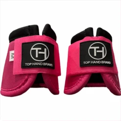 Top Hand Shock Pink Bell Boots